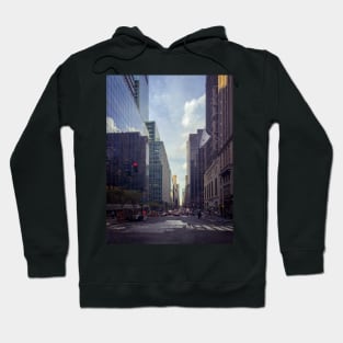 Street Traffic Skyscrapers Murray Hill Manhattan NYC Hoodie